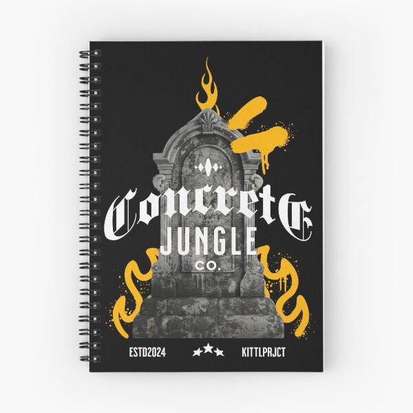 Item preview, Concrete Jungle Graphic Tee – Gothic Streetwear Shirt designed and sold by Lacerta-Design.