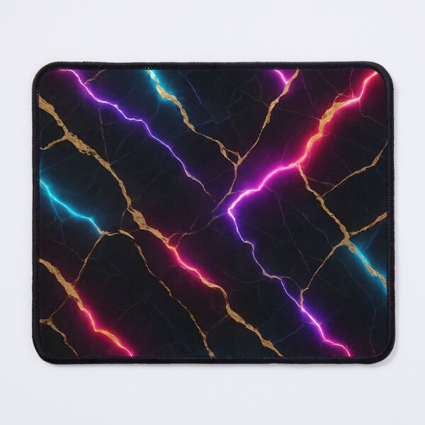 Item preview, Neon Marble Veins designed and sold by Kaleidoscope Print.