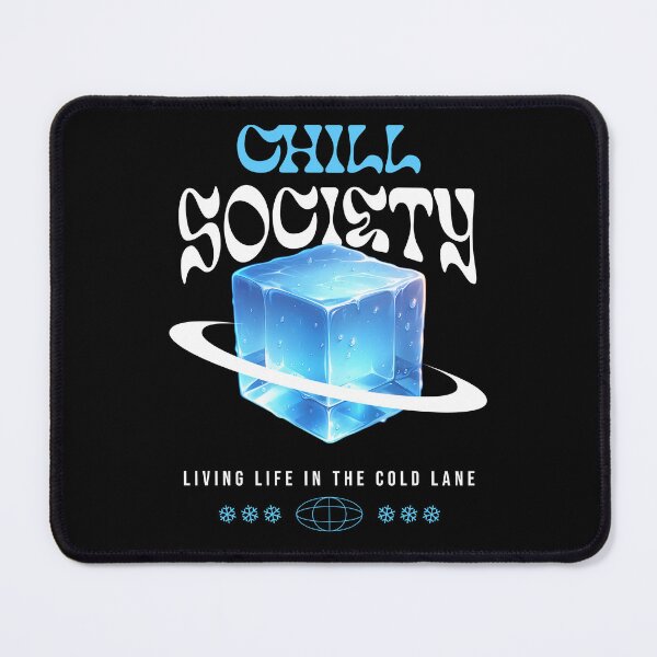 Item preview, Chill Society Graphic Tee – Cold Lane Streetwear Shirt designed and sold by Lacerta-Design.