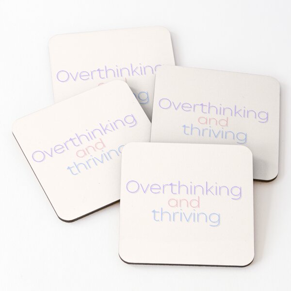 Item preview, Overthinking and thriving designed and sold by ade-datt.