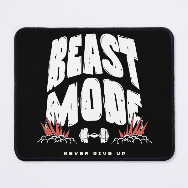 Item preview, Beast Mode Graphic Tee – Gym Motivation Fitness Shirt designed and sold by Lacerta-Design.