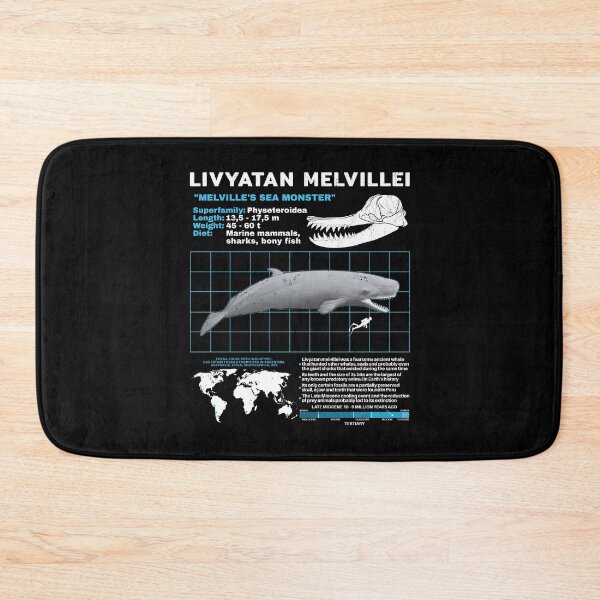 Item preview, Livyatan Melvillei Fact Sheet designed and sold by NicGrayGraphic.