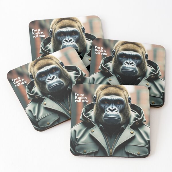 Item preview, Rock n roll Gorilla designed and sold by moll2025.