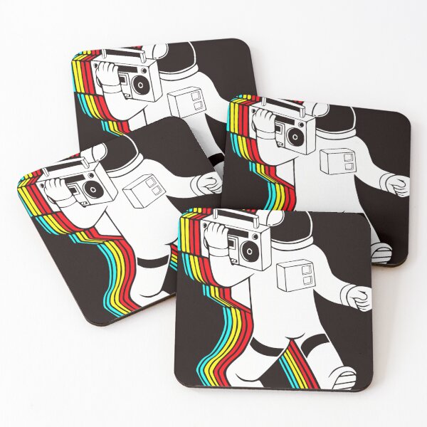 Item preview, Astronaut With Boombox  designed and sold by asgraphix.