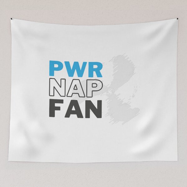 Item preview, Power nap fan pattern designed and sold by CleanDecor.