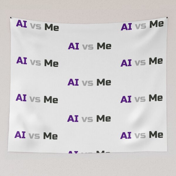 Item preview, AI vs Me designed and sold by ade-datt.