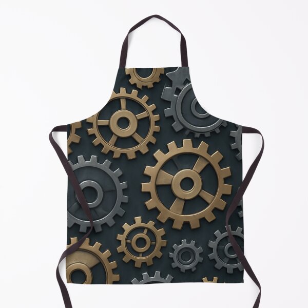 Item preview, Industrial Gear Mechanism Pattern designed and sold by Zenvo.