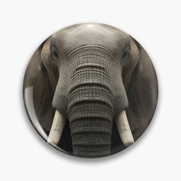 Item preview, Elephant Front View – Majesty of Nature designed and sold by RAKO13.