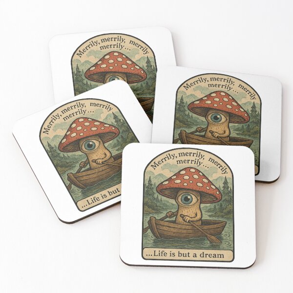Item preview, "Life is but a Dream" Conscious Mushroom designed and sold by gorff.
