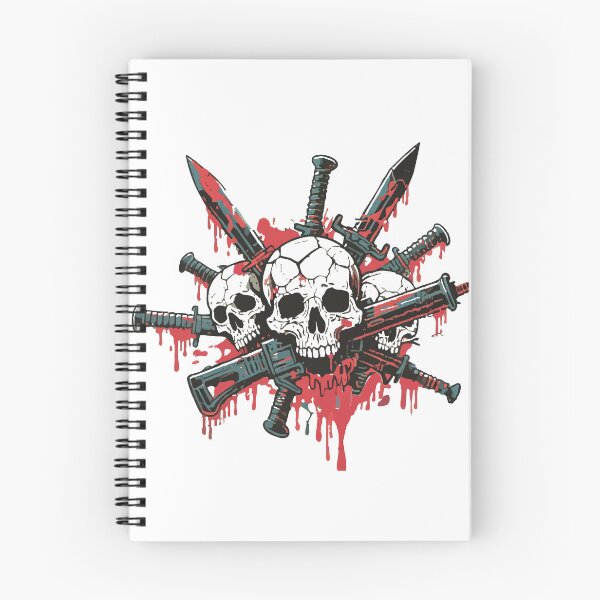 Item preview, skull Cluster of bayonets designed and sold by Uglyandcute.