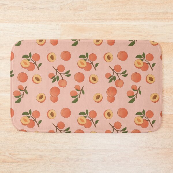Item preview, Peach pattern, bright peach color designed and sold by JannymyGallery.