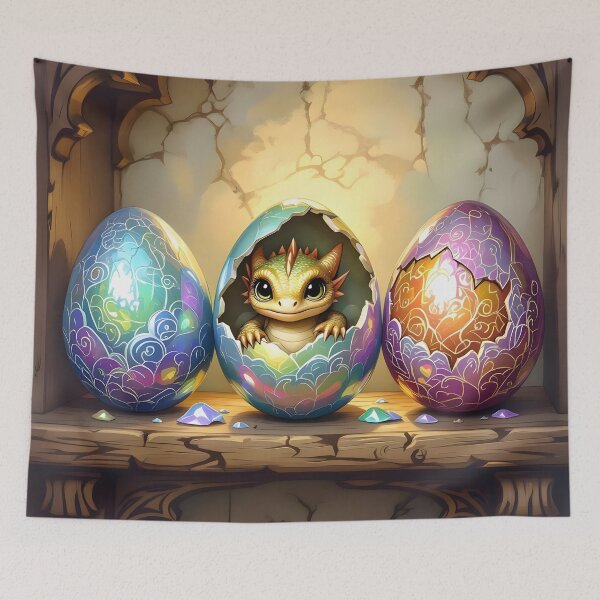 Item preview, Baby dragon cracked open its shell designed and sold by Liekje39.