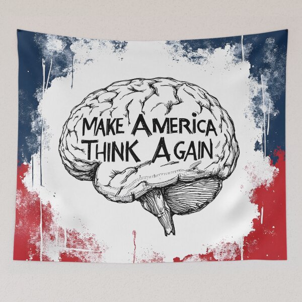 Item preview, Make America Think Again MATA designed and sold by Huskyyy Designs.