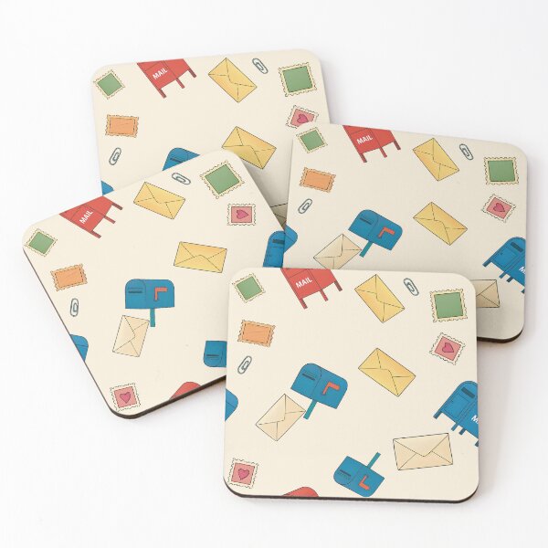 Item preview, Letters Vintage Mailbox Pattern designed and sold by JannymyGallery.
