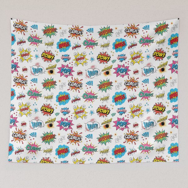 Item preview, Funny Onomatopoeias designed and sold by Retrocrix.