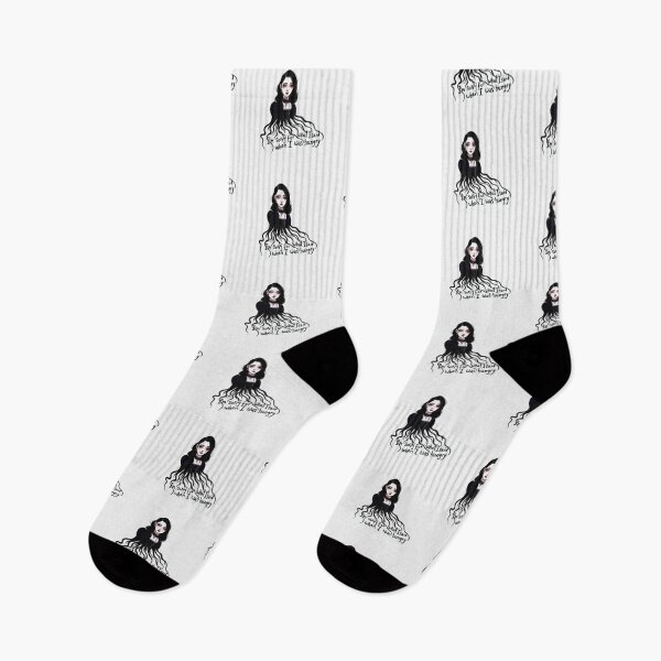 Item preview, Sorry for what i said when i was hungry -  Emo Goth Girl design designed and sold by Vintage Designs +.