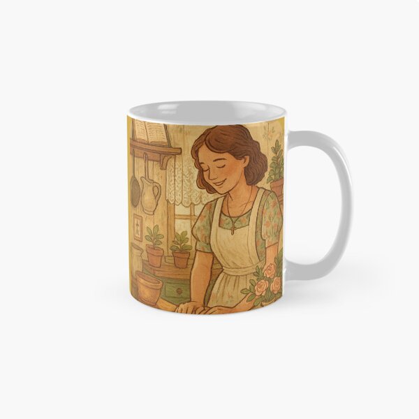 Item preview, Cottage Kitchen Homemaker | Tradwife Cozy Vintage designed and sold by Feline Rockstars.