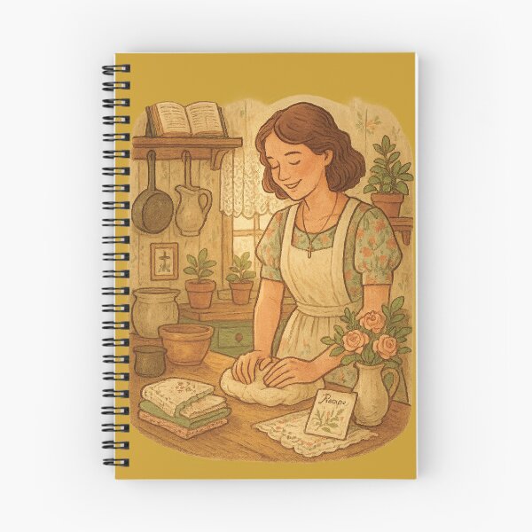 Item preview, Cottage Kitchen Homemaker | Tradwife Cozy Vintage designed and sold by Feline Rockstars.