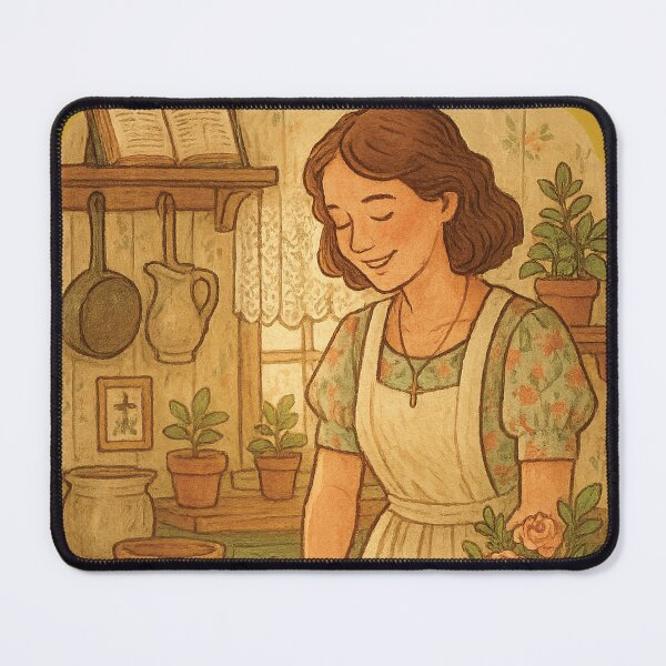 Item preview, Cottage Kitchen Homemaker | Tradwife Cozy Vintage designed and sold by Feline Rockstars.