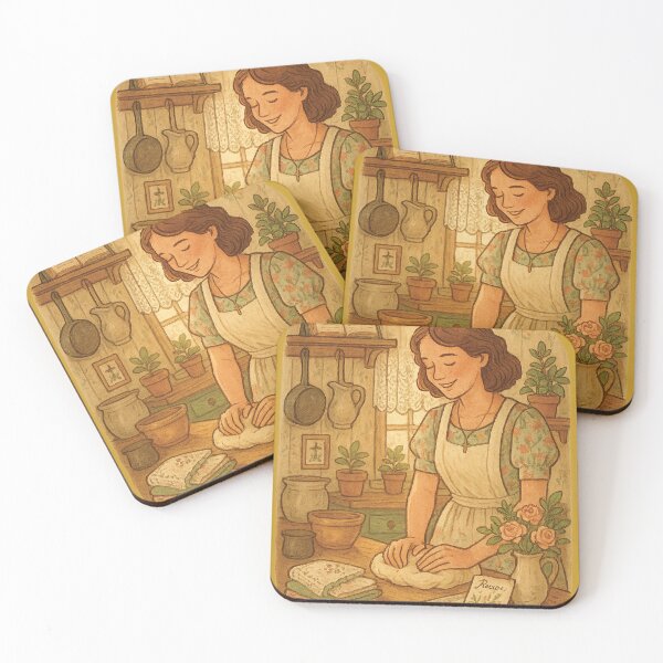 Item preview, Cottage Kitchen Homemaker | Tradwife Cozy Vintage designed and sold by Feline Rockstars.