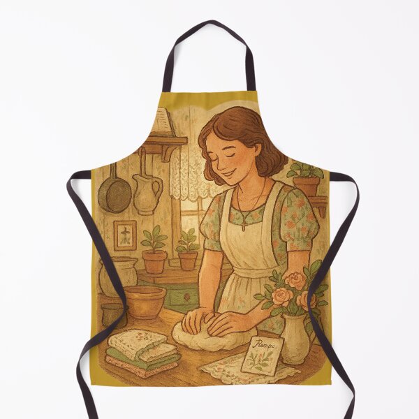 Item preview, Cottage Kitchen Homemaker | Tradwife Cozy Vintage designed and sold by Feline Rockstars.