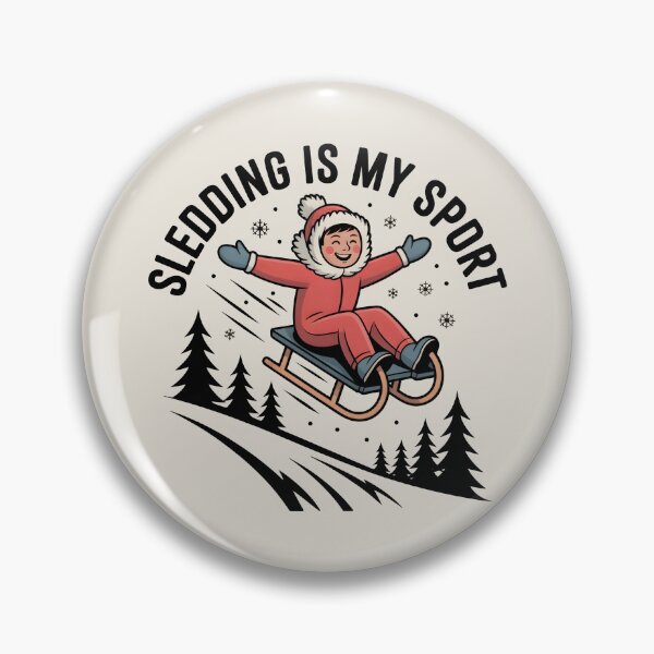 Artikelvorschau, Rodeln ist mein Sport – Winterspaß-Abenteuer entworfen und verkauft von Jollys-ArtShop.