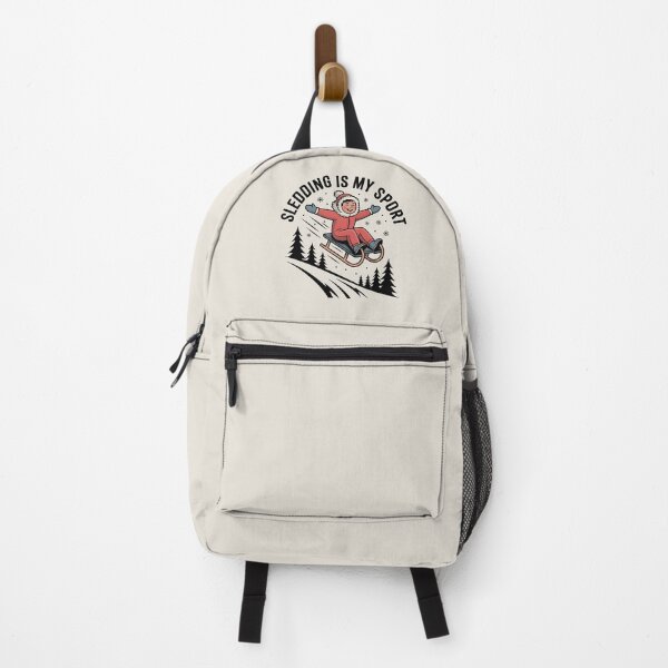 Item preview, Sledding Is My Sport – Winter Fun Adventure designed and sold by Jollys-ArtShop.