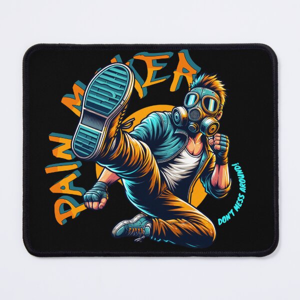 Item preview, Pain Maker – Don’t Mess Around Hoodie designed and sold by Lacerta-Design.