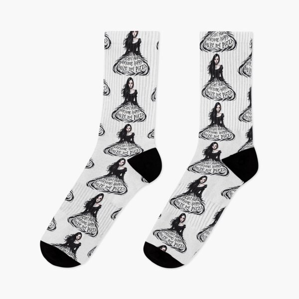 Item preview, You cant make everyone happy, youre not pizza -  Emo Goth Girl design designed and sold by Vintage Designs +.