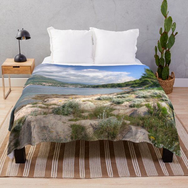 Item preview, Cavtat mountain seascape designed and sold by hawkie.