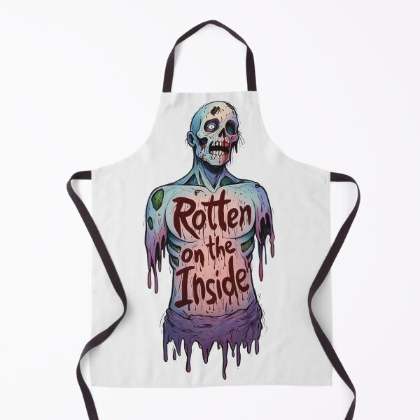 Item preview, Rotten on the inside - zombie design designed and sold by Vintage Designs +.