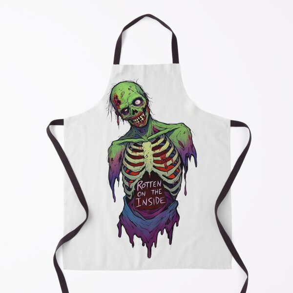 Item preview, Rotten on the inside - zombie design designed and sold by Vintage Designs +.