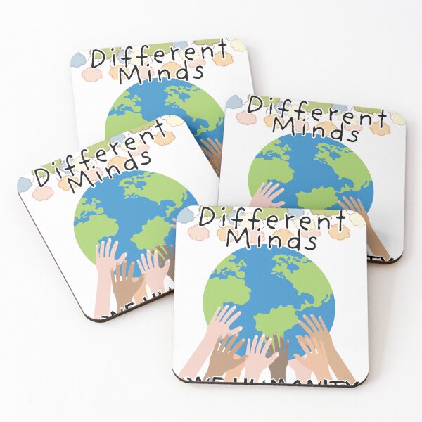 Item preview, Different Minds One Humanity – Neurodiversity & Unity Design designed and sold by Teale-Studio.