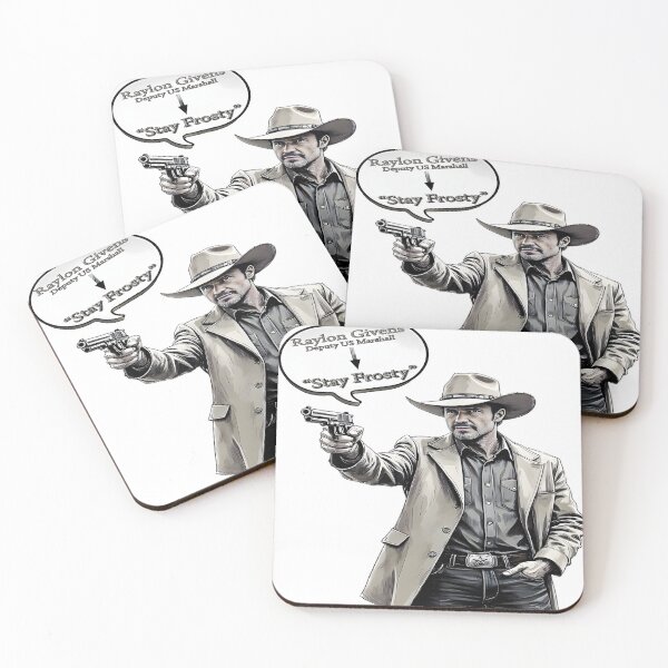 Item preview, Raylon Givens, Justified, "Stay Frosty" designed and sold by Huskyyy Designs.