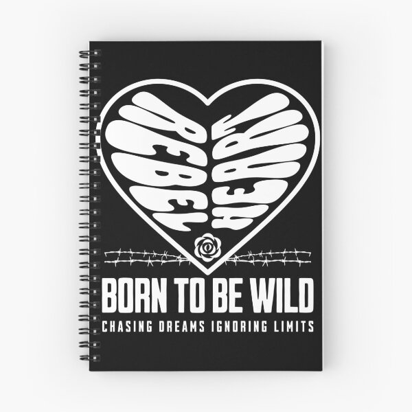 Item preview, Rebel Heart Hoodie – Born to Be Wild Streetwear designed and sold by Lacerta-Design.