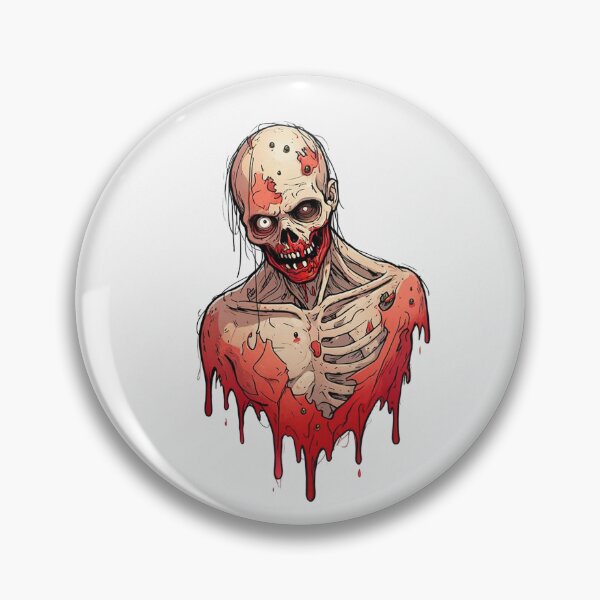 Item preview, Creepy Zombie Horror head design designed and sold by Vintage Designs +.