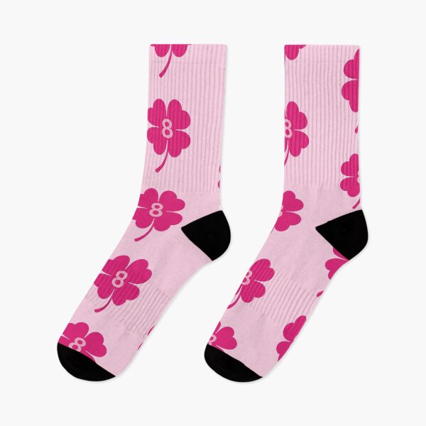 Item preview, Pink Lucky 8 Clover Sticker – Good Luck Charm designed and sold by HealthCoreCommunity.