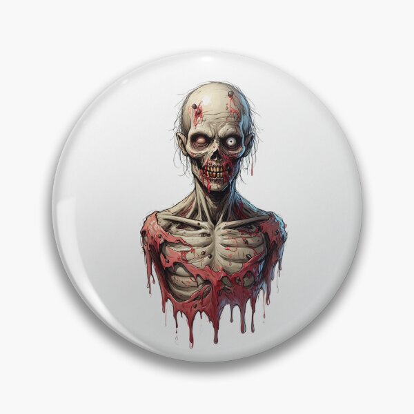 Item preview,  Creepy Zombie Horror head design designed and sold by Vintage Designs +.