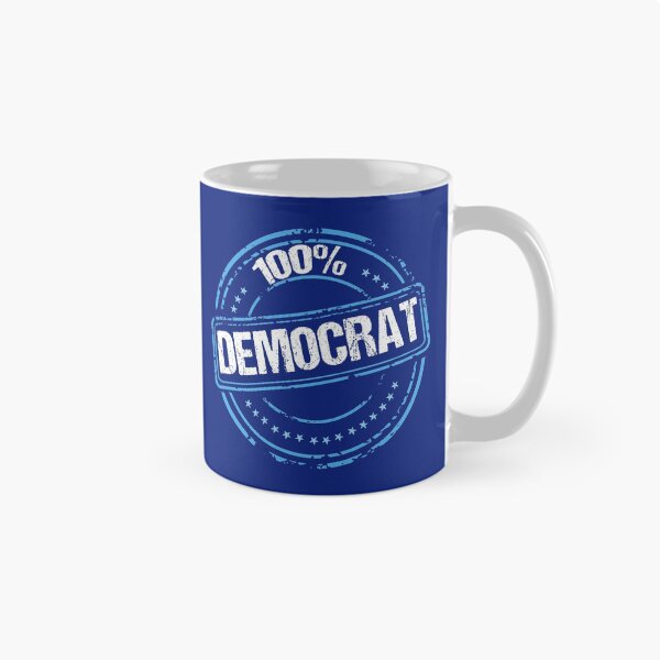 Item preview, 100% Democrat Blue Political Seal designed and sold by Epic Love Designs.
