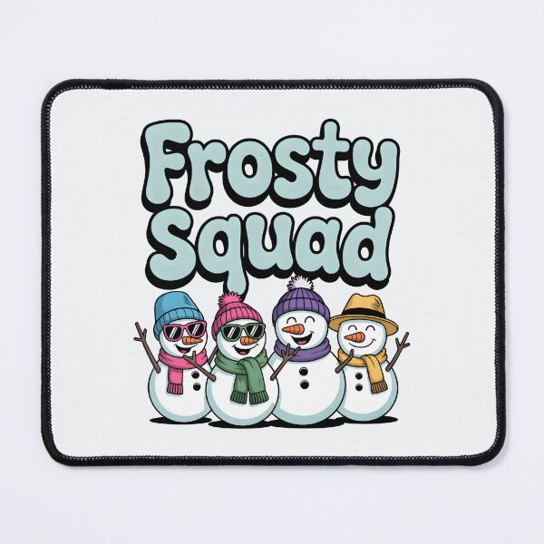 Item preview, Frosty Squad – Cool Snowman Winter Fun designed and sold by Jollys-ArtShop.