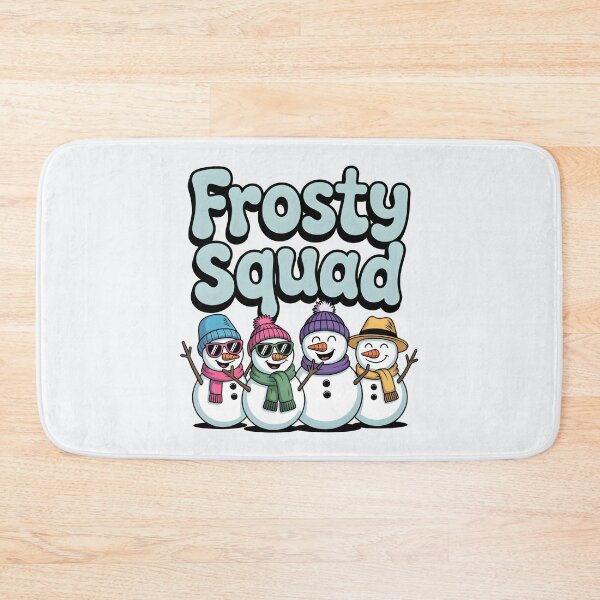 Item preview, Frosty Squad – Cool Snowman Winter Fun designed and sold by Jollys-ArtShop.