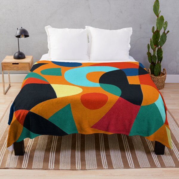 Item preview, Colorful abstract chaos of shapes designed and sold by Sigtrix.