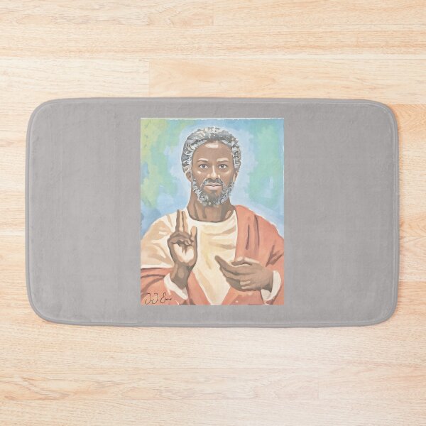 Artikelvorschau, Schwarzes Jesus Christus Gemälde - Modernes spirituelles Kunstdesign entworfen und verkauft von chatmonalejan.