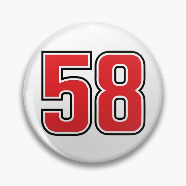 Item preview, Marco Simoncelli 58 – Super Sic MotoGP Tribute Apparel designed and sold by TheTorrent.