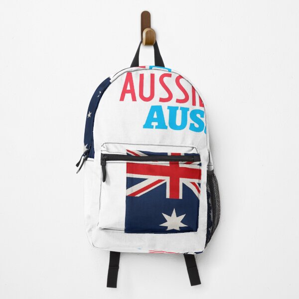 Item preview, Australian flag Tee with the Iconic Aussie Aussie Aussie chant designed and sold by wombathole.