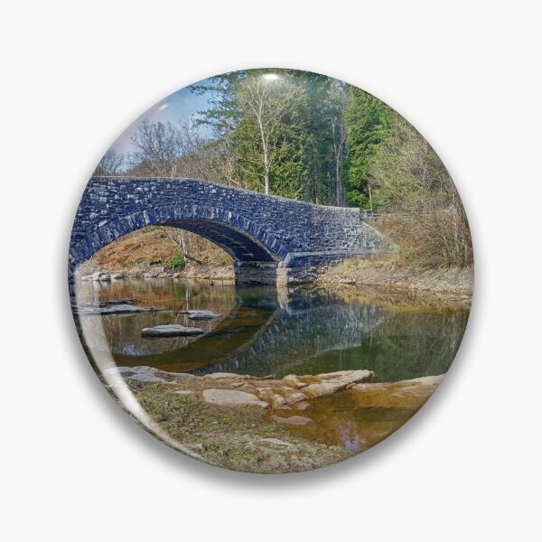 Item preview, A Stone Packhorse Bridge in the Elan Valley of Wales UK designed and sold by John Gilham - Landscape Photography.
