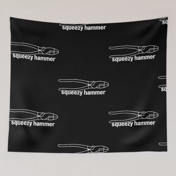 Item preview, Funny Electrician Lineman Tools: Pliers & Squeezy Hammer Humor designed and sold by chatmonalejan.