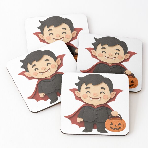 Item preview, Trick-or-Treat Kids Papercut  designed and sold by angieart68.