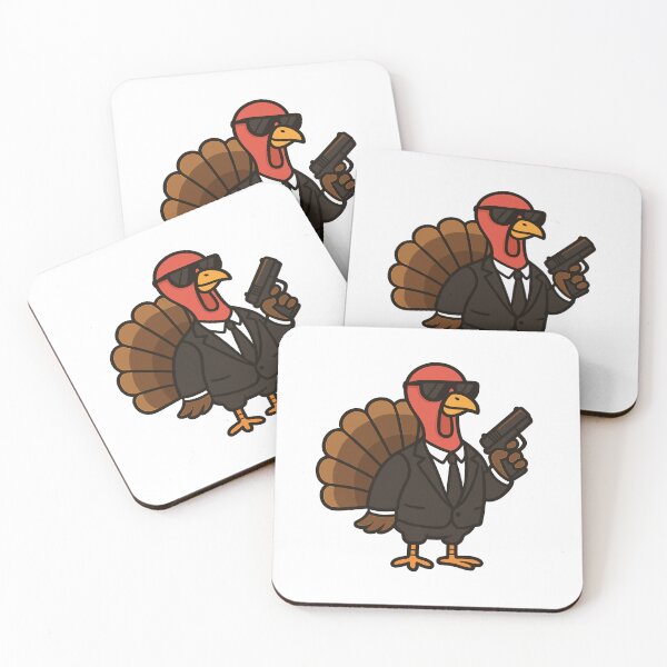 Item preview, Thanksgiving Secret Agent Turkey designed and sold by Cute-Nature.
