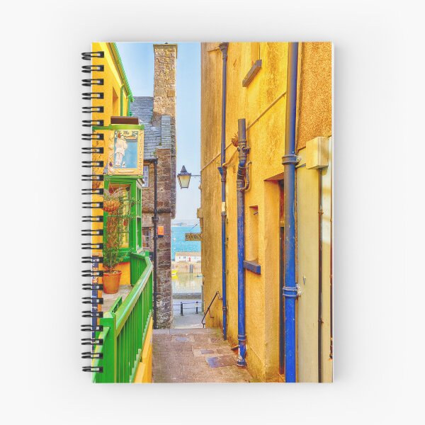 Item preview, A colourfull narrow street in Tenby South Wales designed and sold by John Gilham - Landscape Photography.